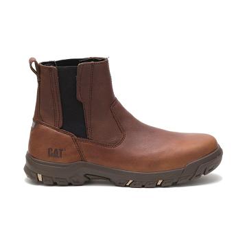Caterpillar Abbey Steel Kappe Arbeitsstiefel Damen Kaffee | CAT478-CH