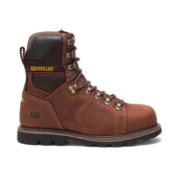Caterpillar Alaska 2.0 8" Waterproof Thinsulate™ Steel Kappe Arbeitsstiefel Herren Braun | CAT212-CH
