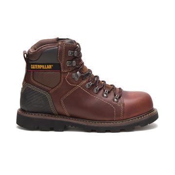 Caterpillar Alaska 2.0 Steel Kappe Arbeitsstiefel Herren Braun | CAT226-CH