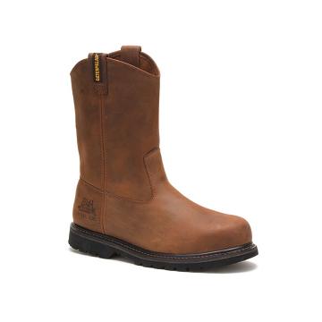 Caterpillar Edgework Steel Kappe Arbeitsstiefel Herren Braun | CAT189-CH