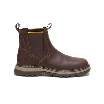 Caterpillar Fairbanks Chelsea Arbeitsstiefel Herren Kaffee | CAT111-CH