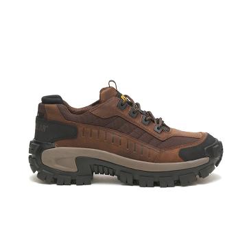 Caterpillar Invader Steel Kappe Wanderschuhe Herren Kaffee | CAT377-CH