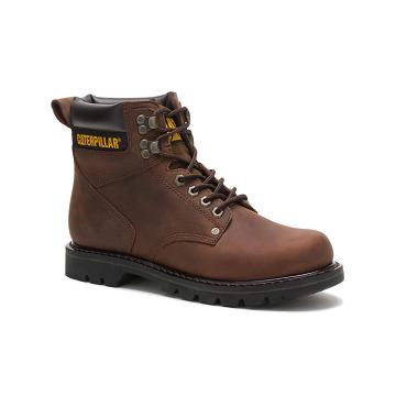 Caterpillar Second Shift Arbeitsstiefel Herren Braun | CAT252-CH