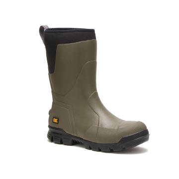 Caterpillar Stormers 11" Steel Kappe Arbeitsstiefel Damen Olivgrün | CAT437-CH